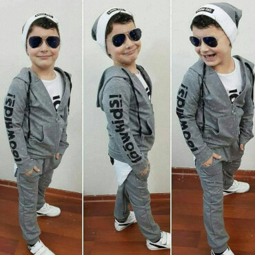 سه تیکه پشت بلند loowkids