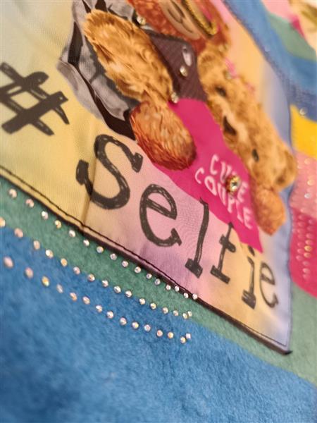 بلوز تک حوله ای رنگین کمان