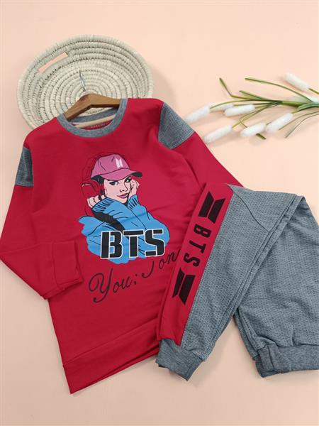 بلوز شلوار دخترBTS