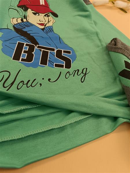 بلوز شلوار دخترBTS