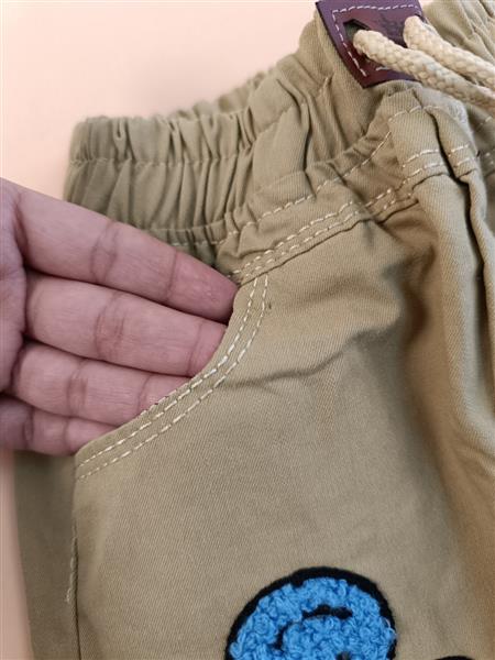 شلوار کتان ایموجی رنگی
