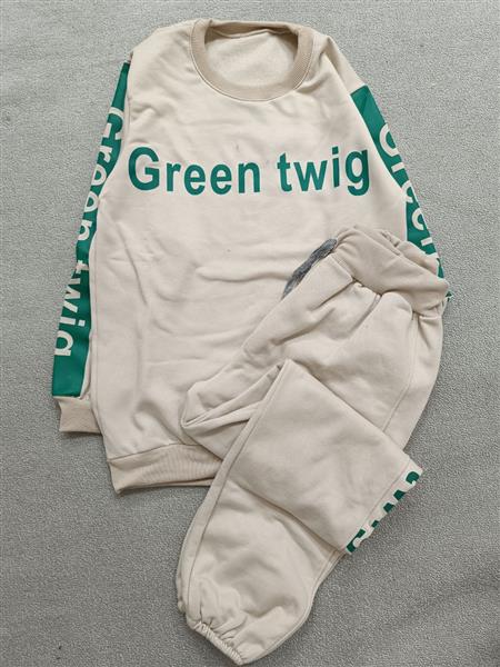 بلوز شلوار کرم green تکسایز