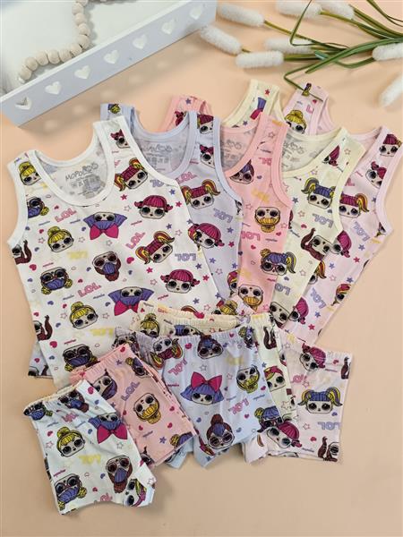 ست شورت و رکابی cute