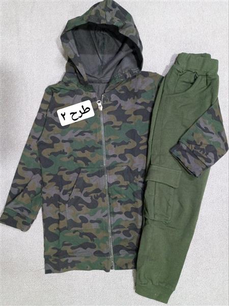 سویشرت شلوار  ارتشی  تکسایز