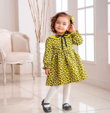 پیراهن پلنگی عیدانه