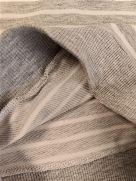 بلوز تک طوسی stripe