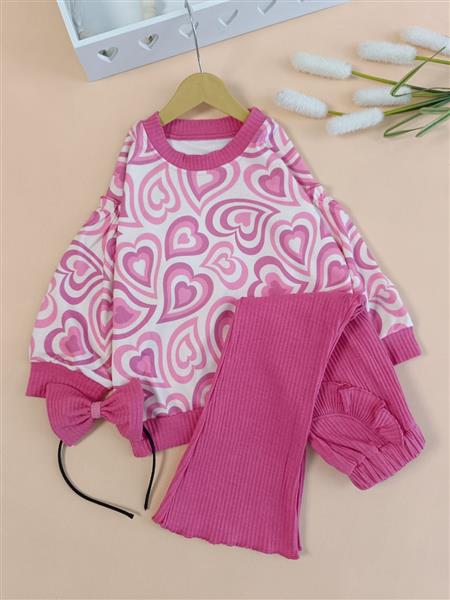 سه تیکه قلب pink