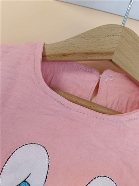ست بلوز شلوار head phone rabbit