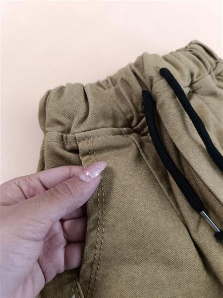 شلوار کتان پاکتی AK