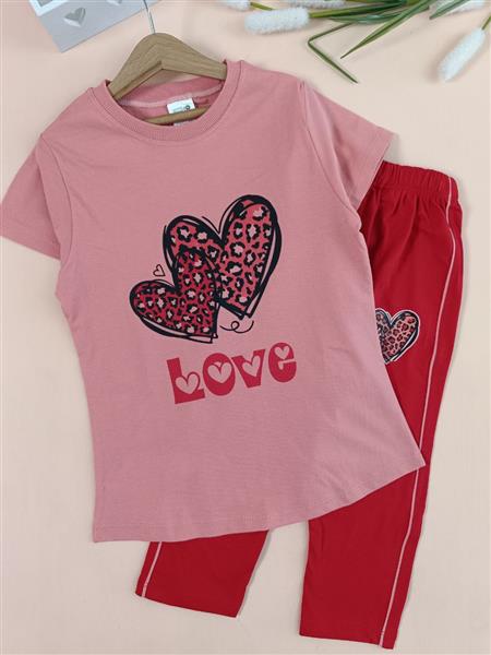 تیشرت شلوارک hearts