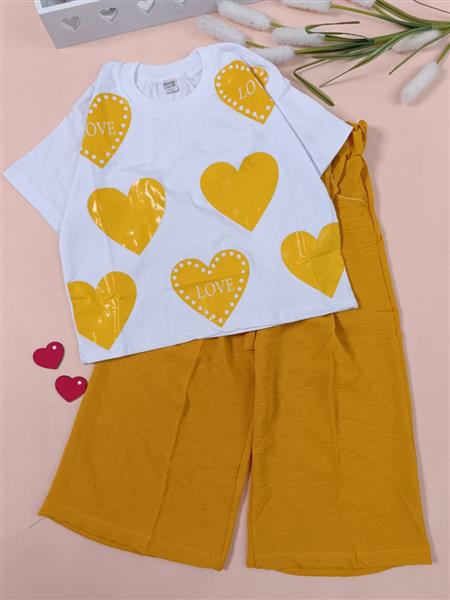 کراپ شلوار heart beat