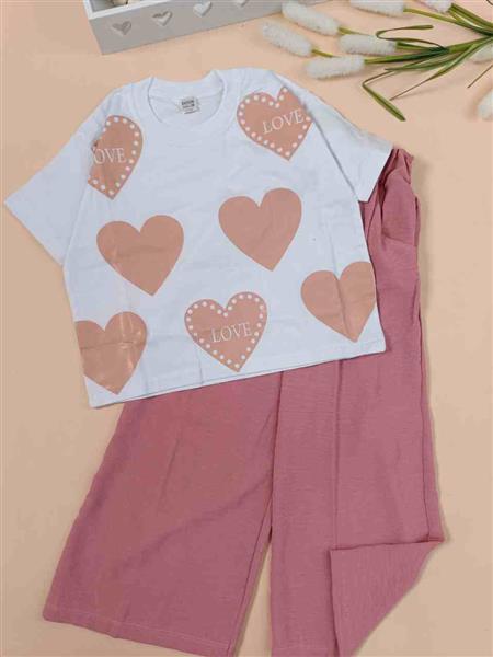 کراپ شلوار heart beat