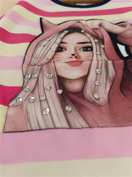 بلوز تک cat girl