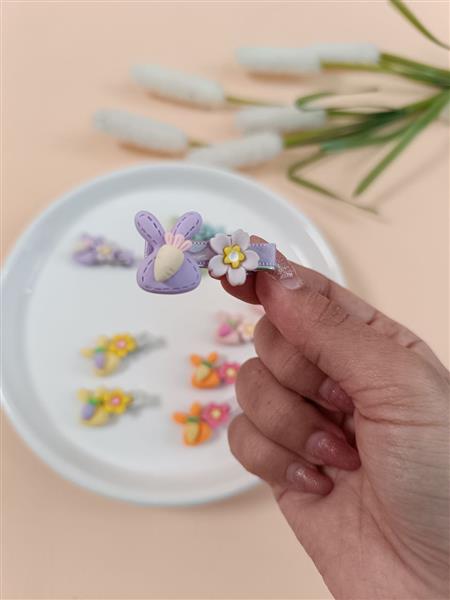 گیره گل و خرگوش هویجی