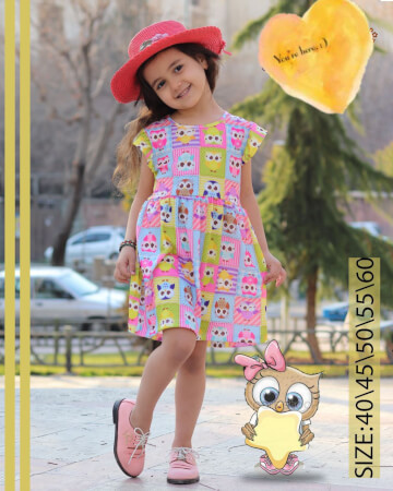 پیراهن عروسکی بهاری