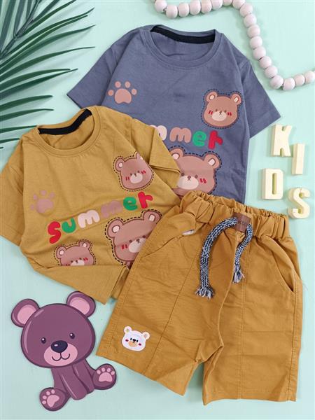 تیشرت شلوارک خرس summer
