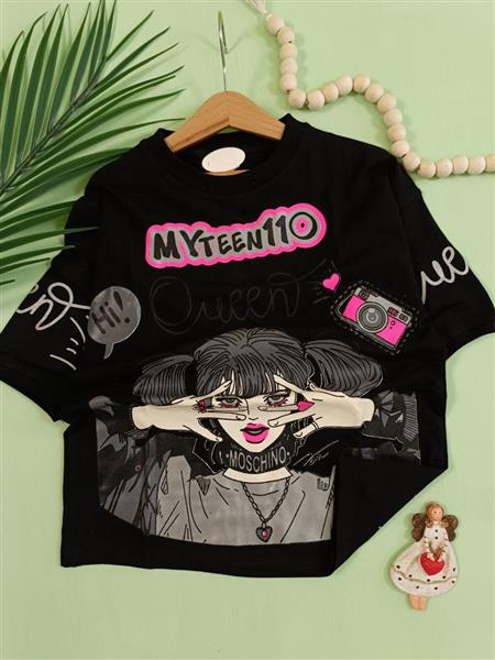 تیشرت تک Teen queen