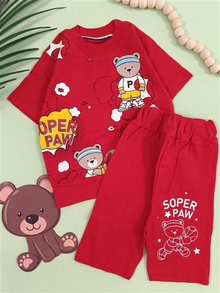 تیشرت شلوارک sport paw