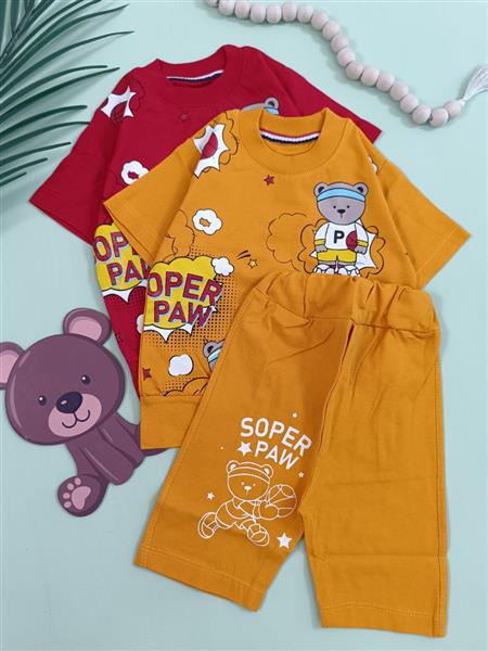 تیشرت شلوارک sport paw