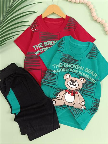 تیشرت شلوارک broken bear