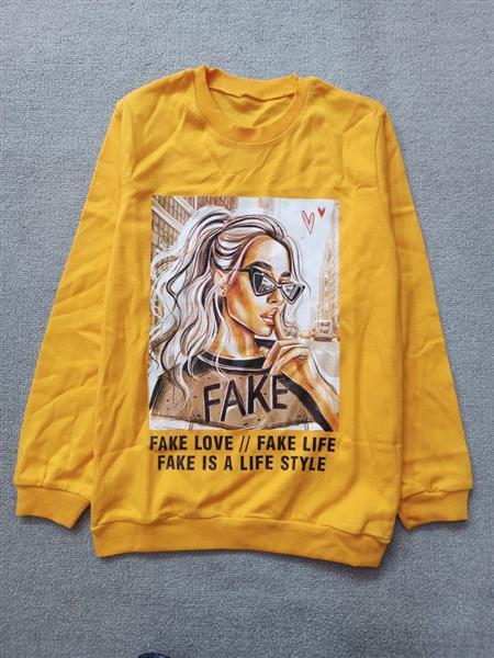بلوز Fake love تکسایز