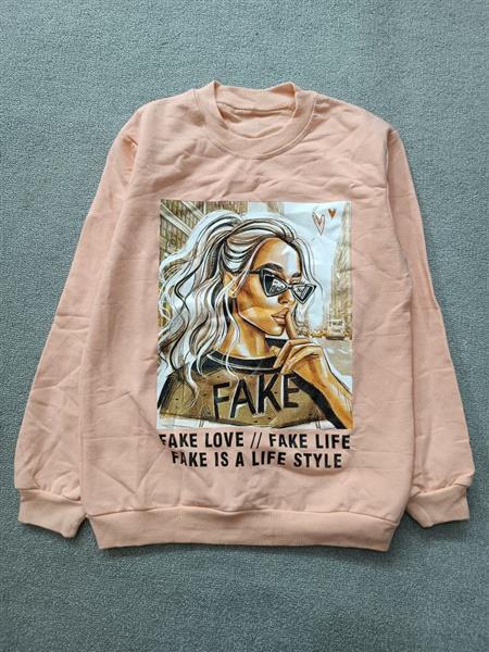 بلوز Fake love تکسایز