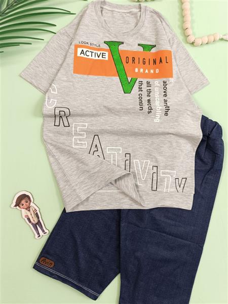 تیشرت شلوارک پسرانه Active
