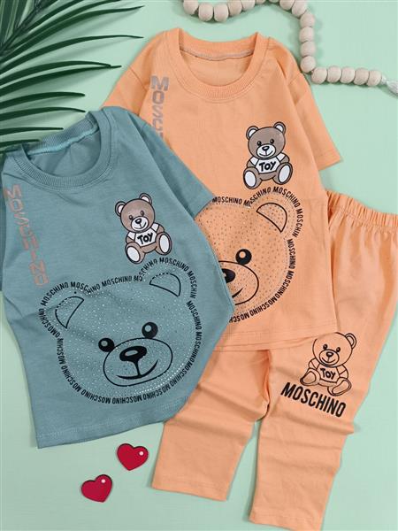 تیشرت شلوارک خرس نگینی toy