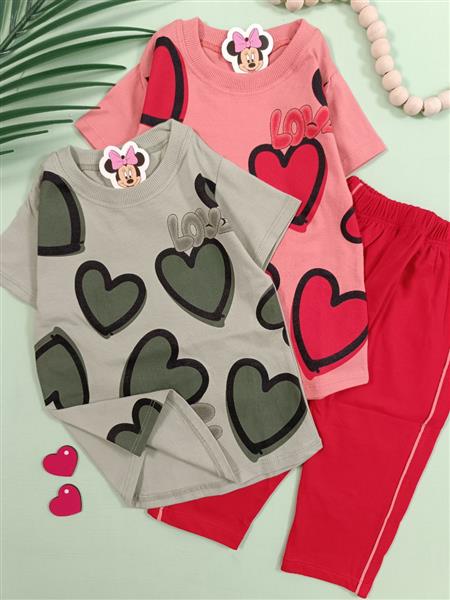 تیشرت ساپورت قلب love