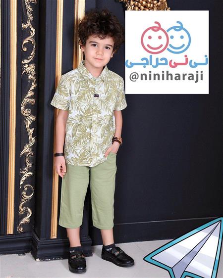 تیشرت وشلوارک هاوایی سایز بزرگ