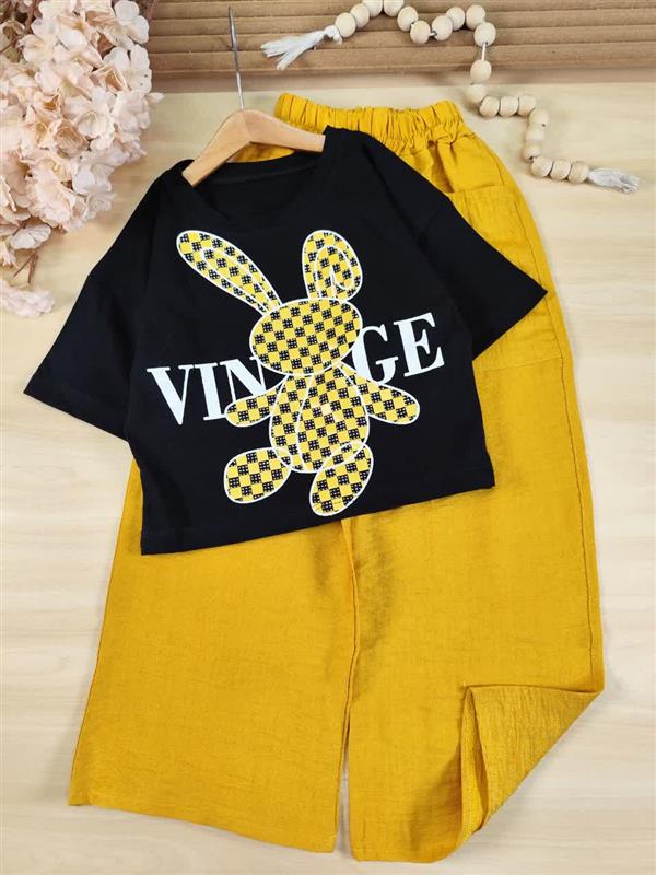 کراپ شلوار خرگوش بامزه vingf
