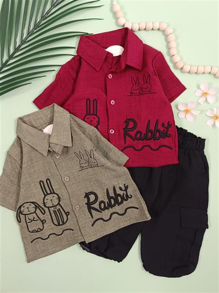 پیراهن شلوارک cat &Rabbit