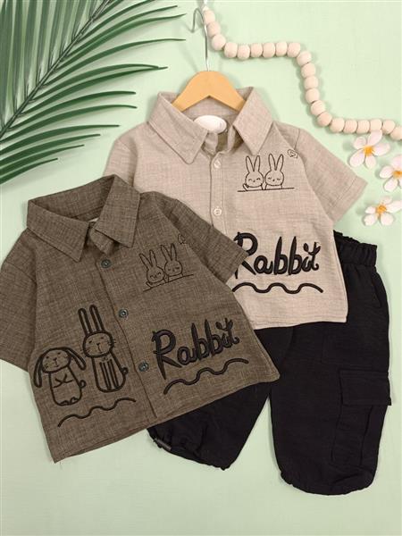پیراهن شلوارک cat &Rabbit