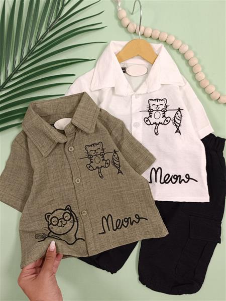 پیراهن شلوارک cat &Rabbit