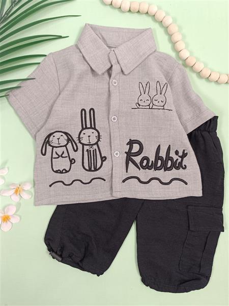 پیراهن شلوارک cat &Rabbit