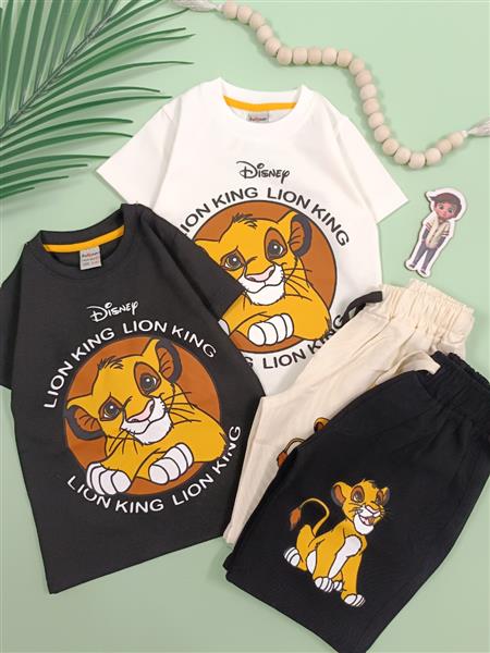 تیشرت شلوارک lion king