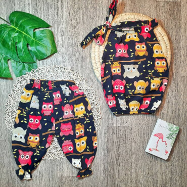 تاپ شلوارک گره ای