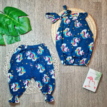 تاپ شلوارک گره ای