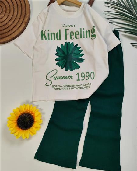 تیشرت شلوار گل kind