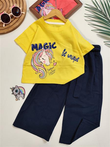 کراپ شلوار تکشاخ magic