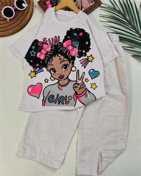 تیشرت شلوار curly girl