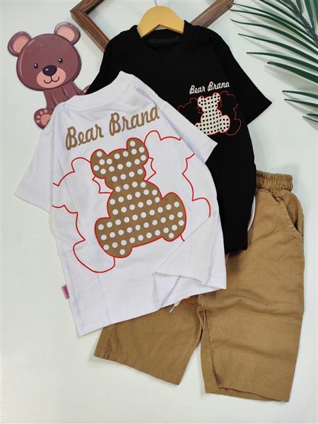 تیشرت شلوارک bear brand