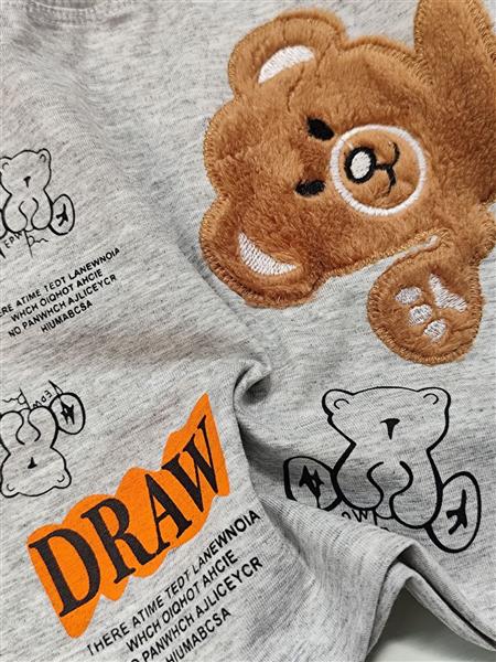 تیشرت شلوارک خرس draw