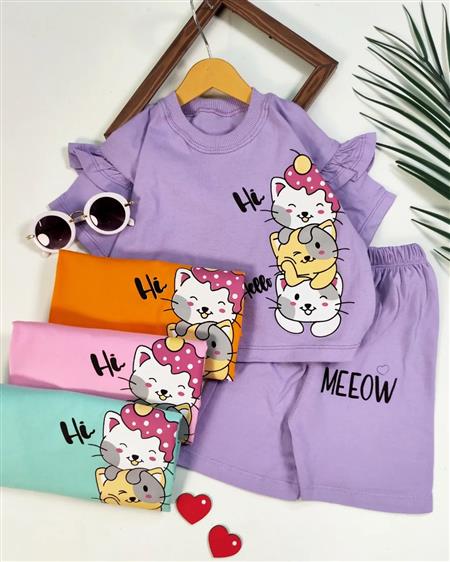 کراپ شلوارک گربه های hi hello