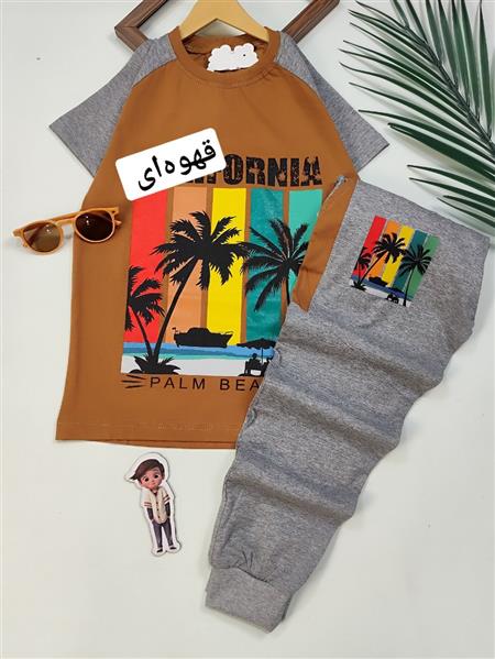 تیشرت شلوارpalm beach 