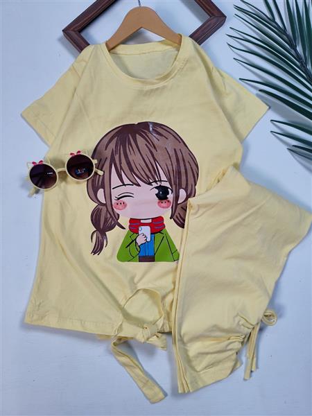 تیشرت شلوارک selfie girl 