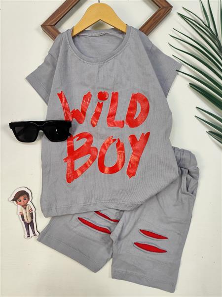 تیشرت شلوارک wild boy 