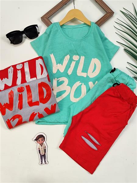 تیشرت شلوارک wild boy 