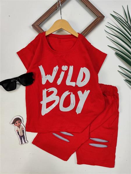 تیشرت شلوارک wild boy 