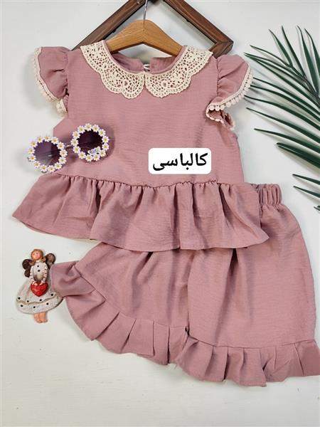 پیراهن شلوارک گیپوری فلورا 